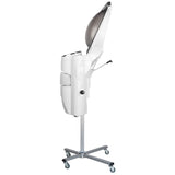 Gabbiano white standing hairdressing sauna with active ozone - BVShop