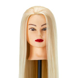 Gabbiano WZ2 hairdressing training head, synthetic hair, color 613#, length 24" - BVShop