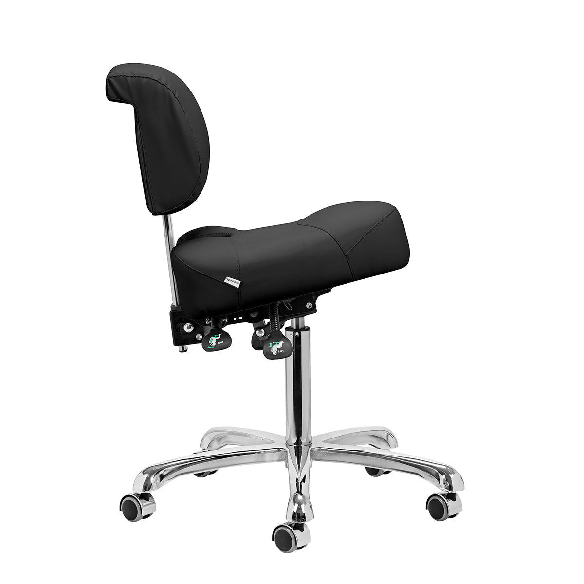 Giovanni podiatry stool 1005 black - BVShop