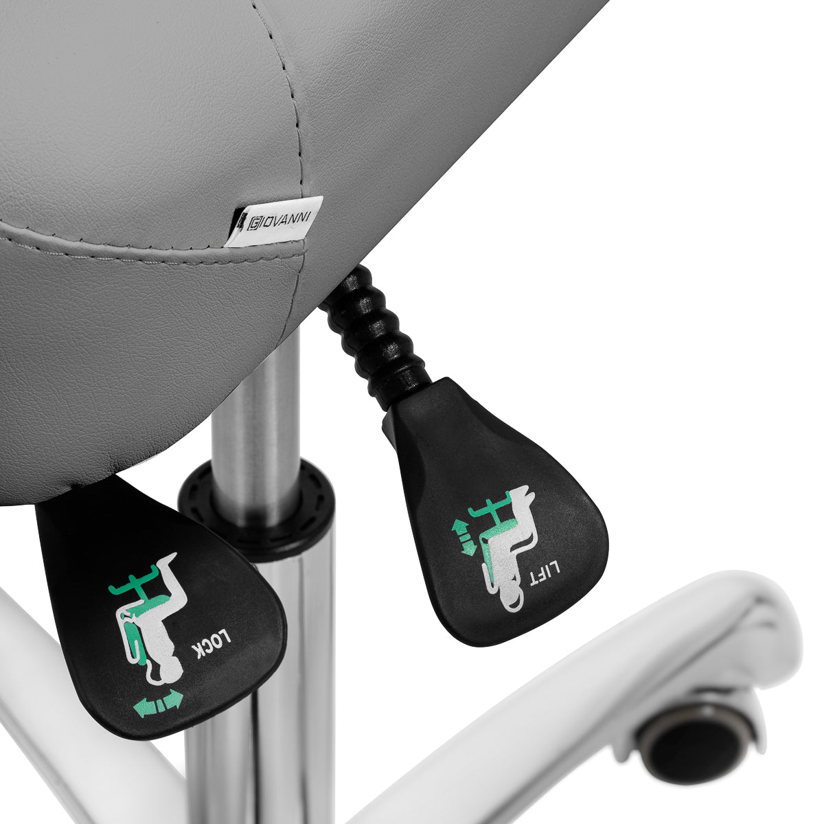 Giovanni podiatry stool 1005 grey - BVShop