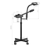 Giovanni vapozon with magnifier lamp D-21 black - BVShop