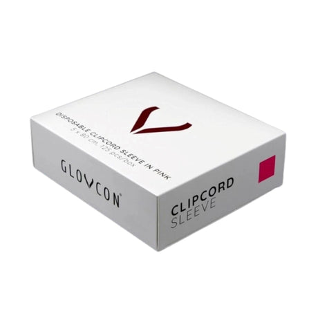 Glovcon Clip Cord Sleeve Pink 5x80cm 125pcs - BVShop