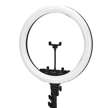 GLOW 18" bsc RGB ring lamp with 45W tripod - BVShop