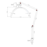 Glow MX3 treatment lamp for table top white - BVShop