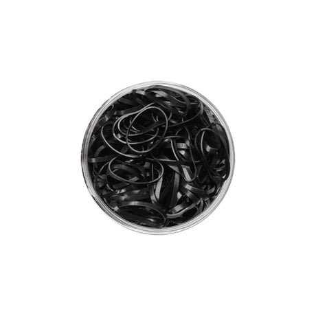 HAIR RUBBER BANDS - BLACK - BVShop