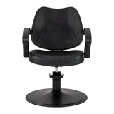 Hair System hairdressing chair A055B black - BVShop