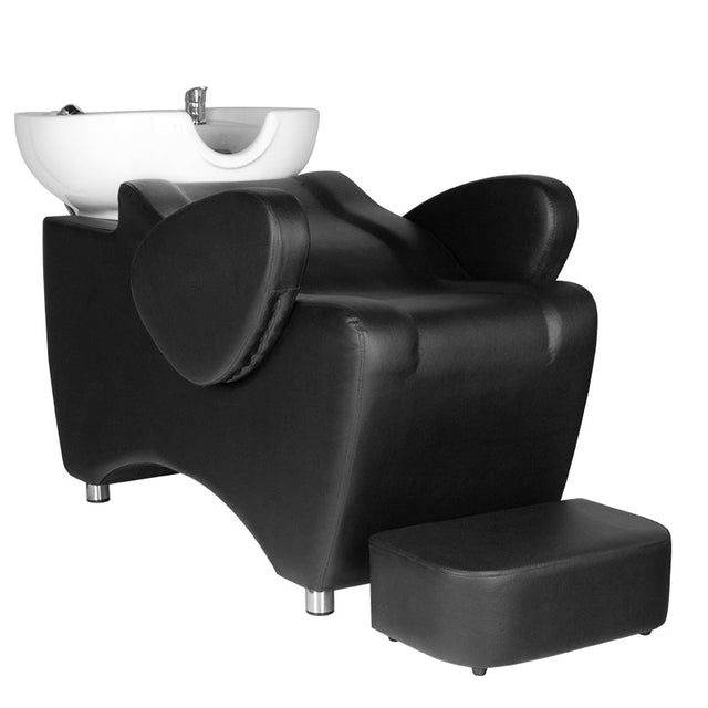 Hair system hsb46 hairdressing wash unit black - BVShop