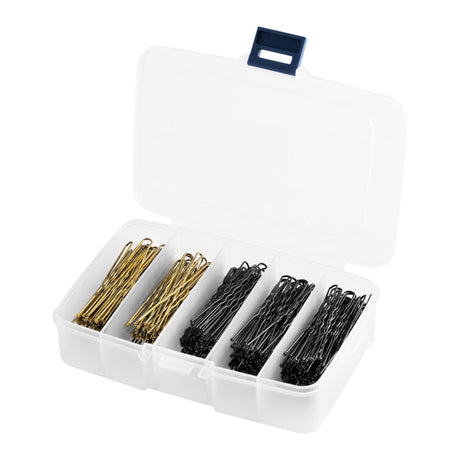 HAIRDRESSING BUNS FOR HAIR E-56 200 PCS. MIX - BVShop