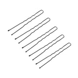 Hairdressing buns for hair e-65 300 pieces 6 cm black - BVShop