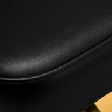 Hairdressing chair Gabbiano Linz NQ Gold Black - BVShop