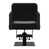 Hairdressing chair Gabbiano Modena Black - BVShop