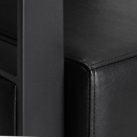 Hairdressing chair Gabbiano Modena Black - BVShop