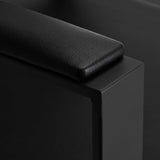 Hairdressing chair Gabbiano Modena Black - BVShop
