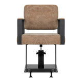 Hairdressing chair Gabbiano Modena old Brown - BVShop