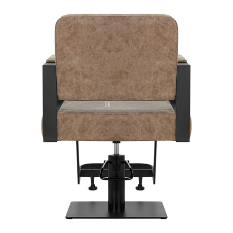 Hairdressing chair Gabbiano Modena old Brown - BVShop