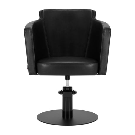 Hairdressing chair Gabbiano Roma Black - BVShop