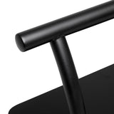 Hairdressing footstool L005S black - BVShop