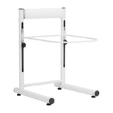 Height-adjustable pedicure tray, white - BVShop