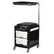 Helper - pedicure stool 16 plus black / white - BVShop