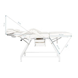 Ivette eyelash treatment chair gray - BVShop