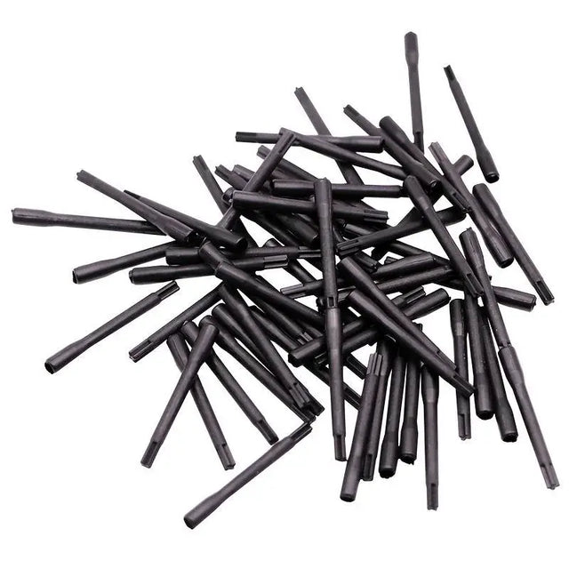 Set of 30 sterile plastic ink mixer stirrers by BVShop, ideal for evenly blending ink in industrial or artistic applications.