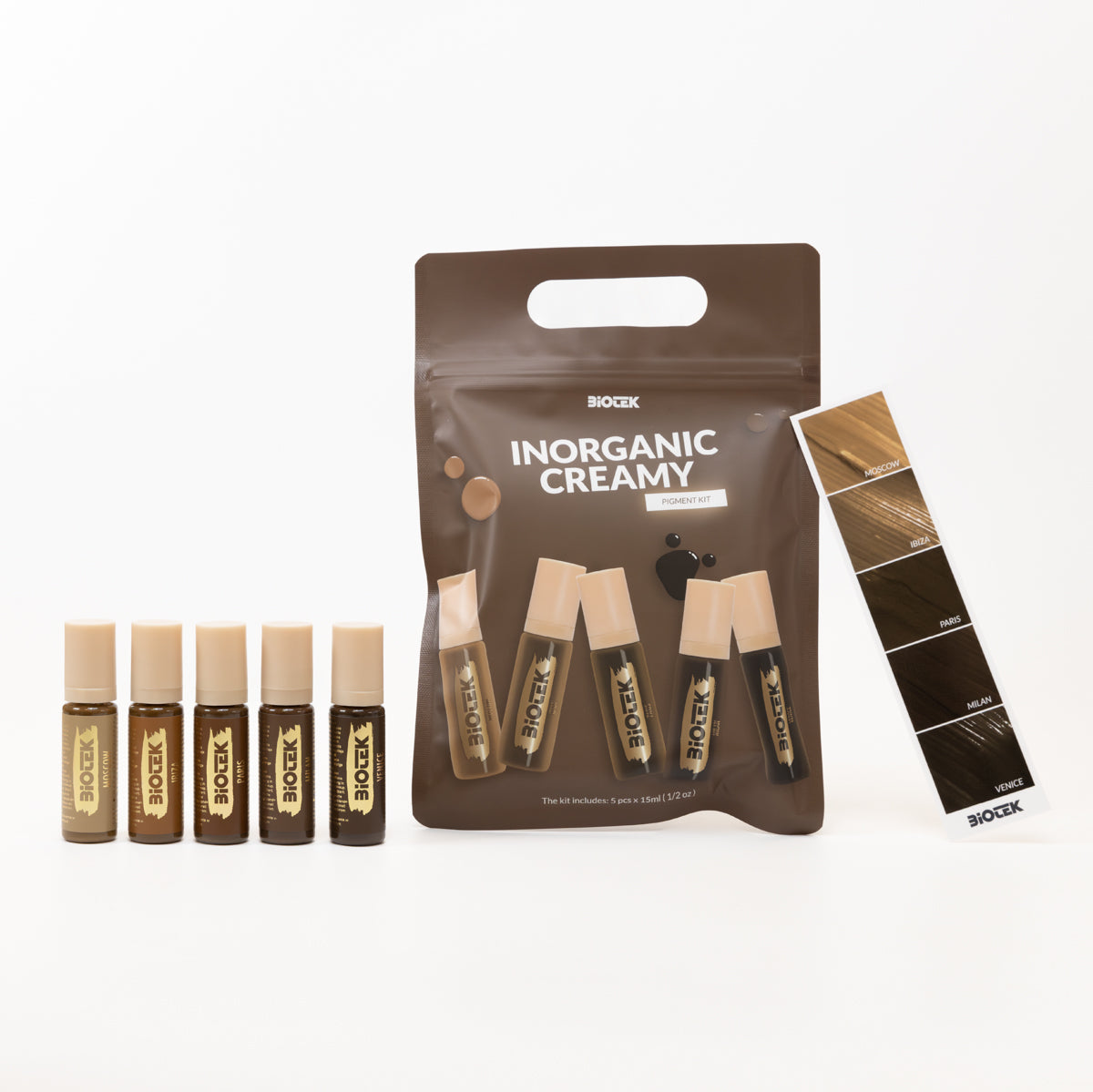 Biotek Inorganic Creamy Brow Kit 5x15ml - BVShop
