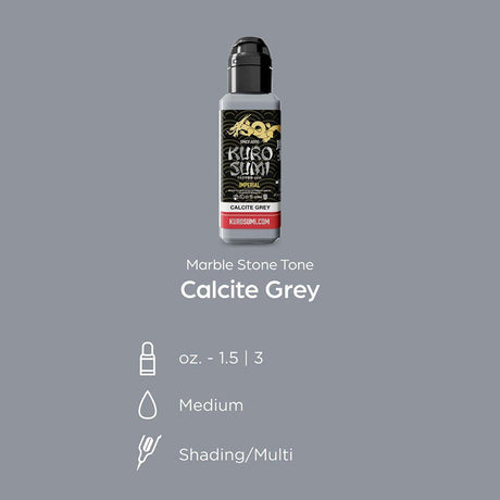 Kuro Sumi Imperial Tattoo Ink Calcite Grey 44ml - BVShop