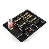 Kwadron Disposable Plastic Instrument Tray Black and Pink 100pcs - BVShop