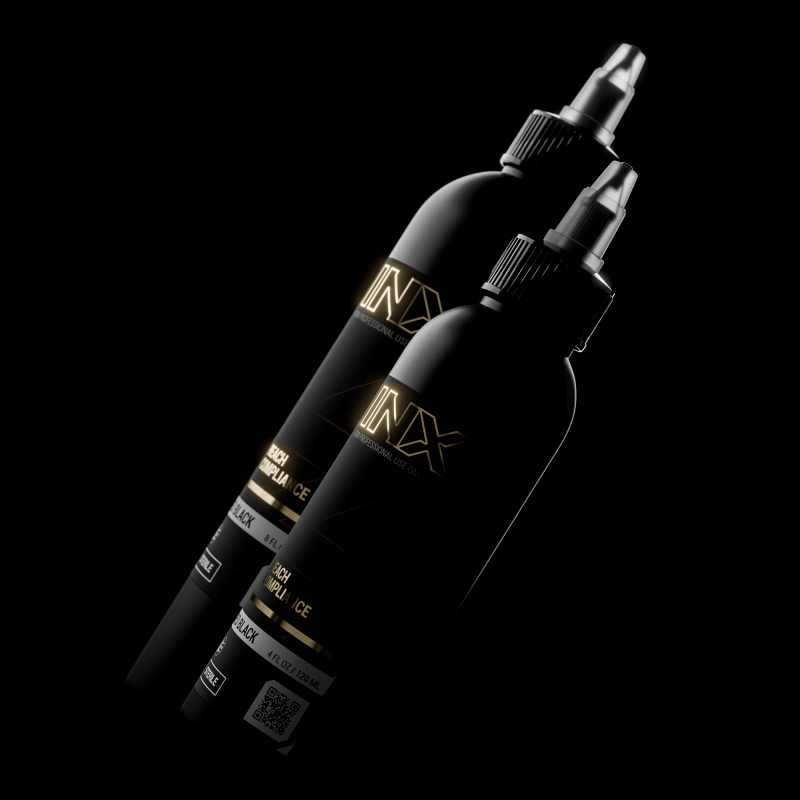 Kwadron Inx Enriched Black Tattoo Pigment 120ml - BVShop