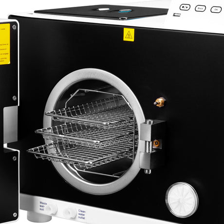Lafomed autoclave Compact Line lfss08ac with 8l class b medical printer - BVShop