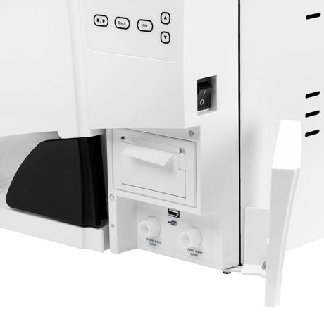 Lafomed autoclave premium line lfss18aa lcd with 18l class b medical printer - BVShop