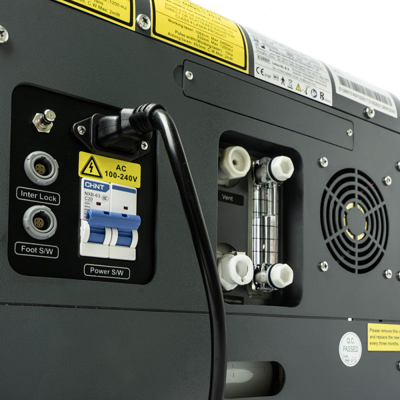 Laser Q-Switch Nd:YAG με Beam Expander για επαγγελματικές διαδικασίες