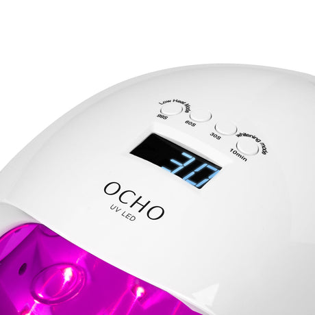 LED UV Lamp OCHO NAILS X13 Plus 65W red light white ccc - BVShop