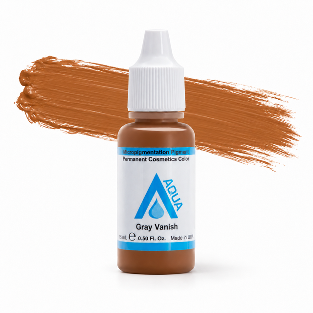 Li Pigments Aqua Gray Vanish Pigment 15ml — bottle with colour brushstroke