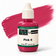 Li Pigments Micro Colors Pink 6 Pigment 12ml — bottle with pigment colour smear