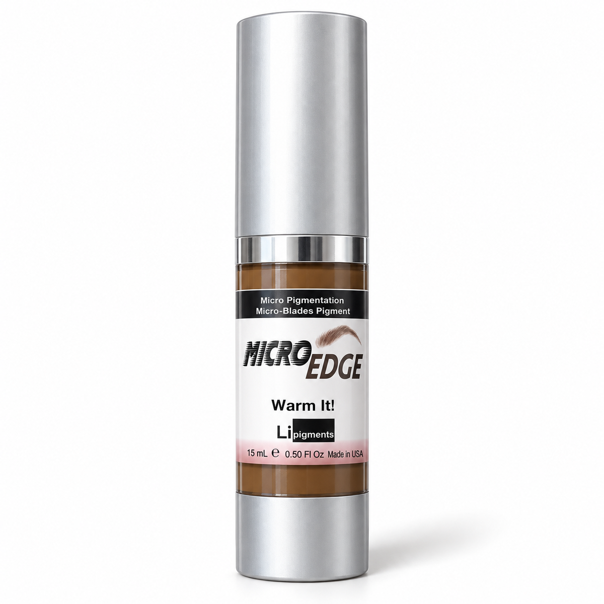 Li Pigments Micro Edge Warm It! Modifier 15ml — bottle on white background with soft shadow