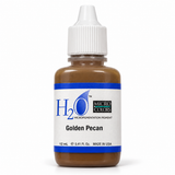 Li Pigments Micro Colors H2O Golden Pecan Practice Pigment 12ml — bottle on white background with soft shadow