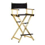 Make-up Chair Aluminum Gold - BVShop