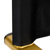 Make-up Chair Aluminum Gold - BVShop