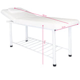 Massage couch 812 basic white - BVShop
