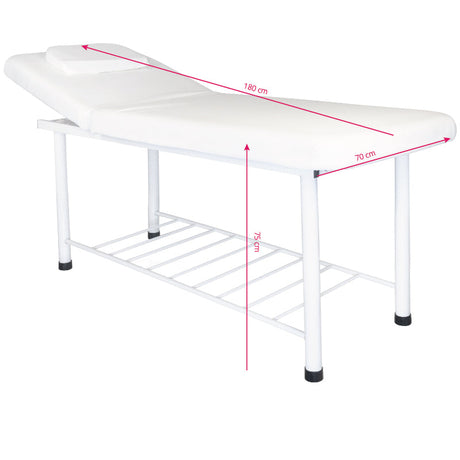 Massage couch 812 basic white - BVShop