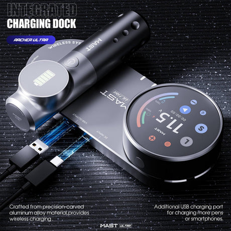 Mast Archer Ultra Tattoo Machine Kit - BVShop