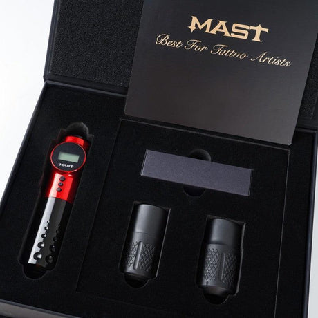 Mast Archer Wireless Tattoo Machine Pen 3.5mm stroke Pink - BVShop