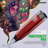Mast Dragonhawk X8 Wireless Tattoo Machine Pen Black - BVShop