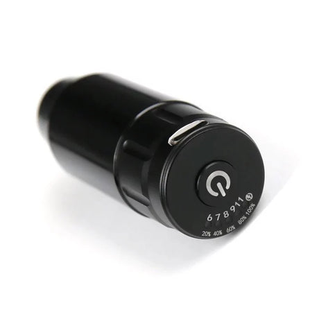Mast Tour Wireless Battery for portable electronic devices, showing the sleek black rechargeable power bank.