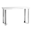 Modern MOMO 05-SL cosmetic desk with sleek design, featuring a spacious tabletop and storage compartments for beauty essentials.