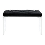 Momo Diamond manicure support stand Velour Black - BVShop