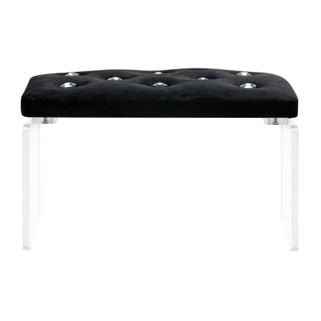 Momo Diamond manicure support stand Velour Black - BVShop