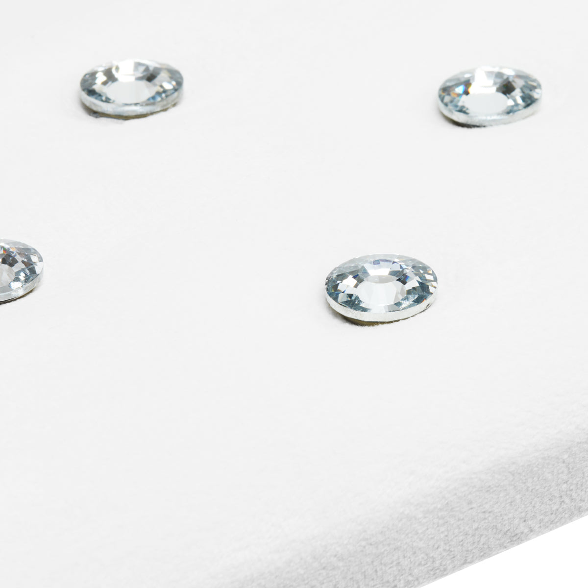 Momo Diamond manicure support stand Velour Ecru - BVShop