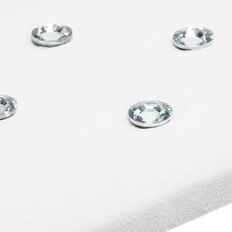 Momo Diamond manicure support stand Velour white - BVShop